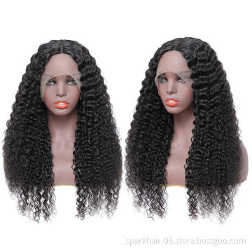 150% 180% Density HD Full Lace Human Hair Wigs For Black Women,Wholesale Brazilian Virgin Hair Transparent Lace Front Wig